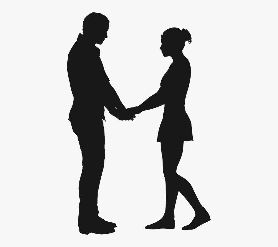 Hugging Cliparts 15, Buy Clip Art - Couple Silhouette Holding Hands Png, Transparent Clipart