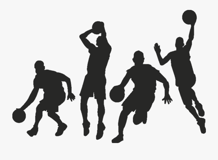 Basketball Jump Shot Backboard Clip Art - Person Playing Basketball Vector, Transparent Clipart