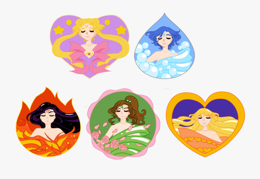 Sailor Moon Logo American - Cartoon, Transparent Clipart