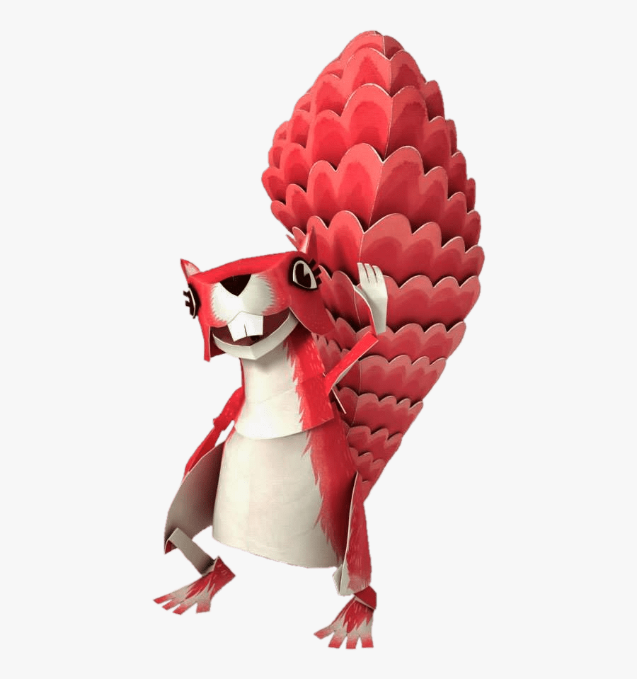 Zack & Quack Character Hop The Squirrel - Zack And Quack Hop And Skip, Transparent Clipart