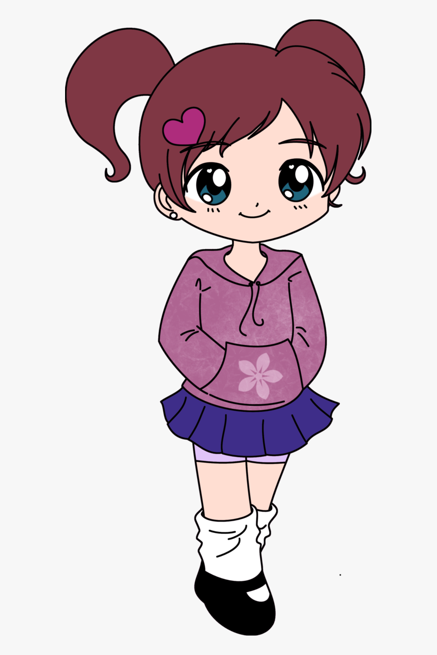 Girl Clipart Sailor - Png Image Of Vector Girl, Transparent Clipart