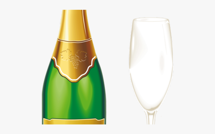 Champagne Glass Transparent Background, Transparent Clipart