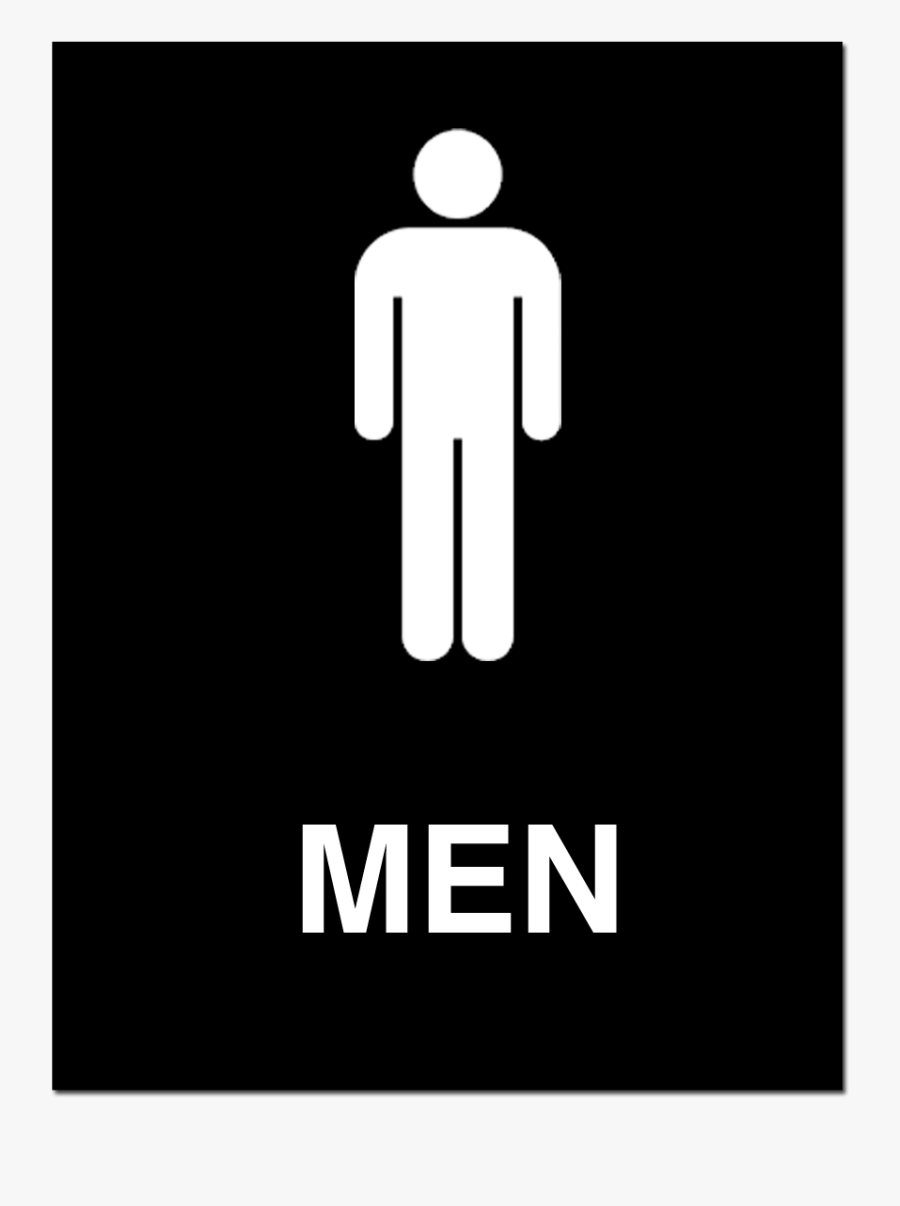 Restroom Sign, Transparent Clipart