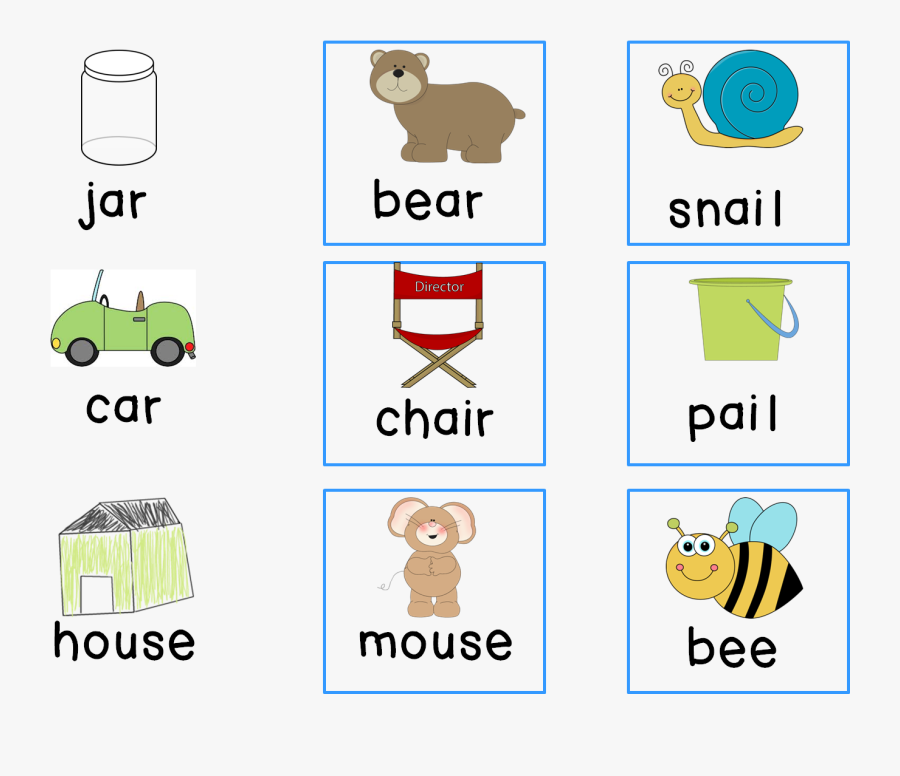 Transparent Rhyming Words Clipart - Cartoon, Transparent Clipart