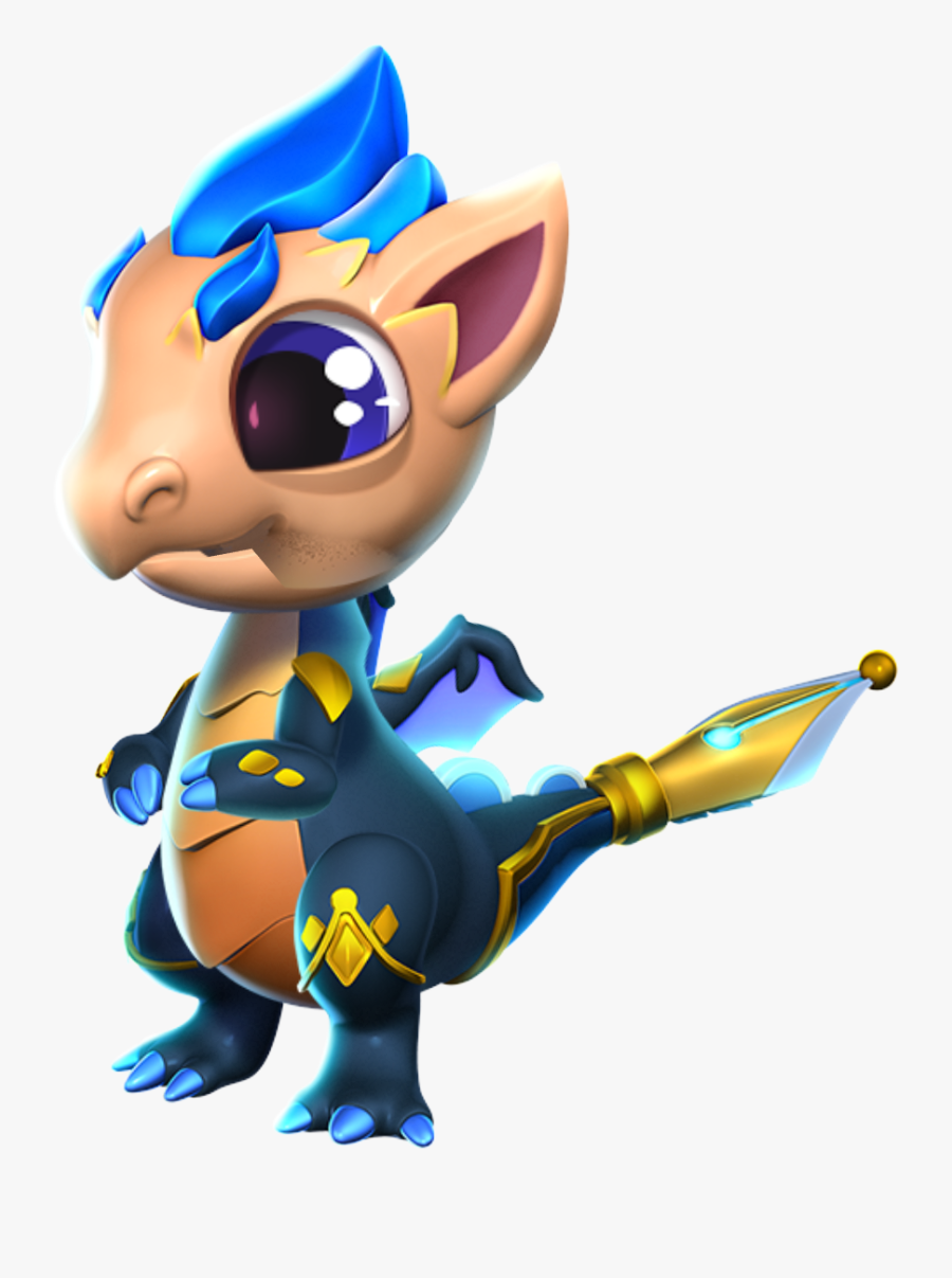 Professor Dragon Baby - Portable Network Graphics, Transparent Clipart