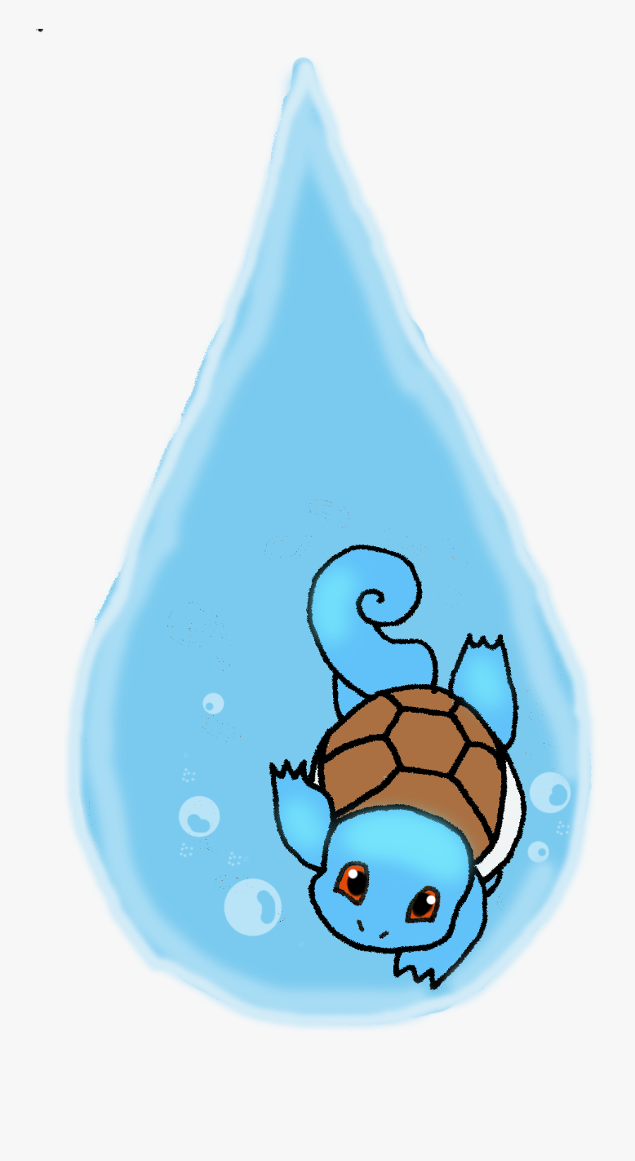 Pokemon, Water, Tear, Squirtle,, Transparent Clipart