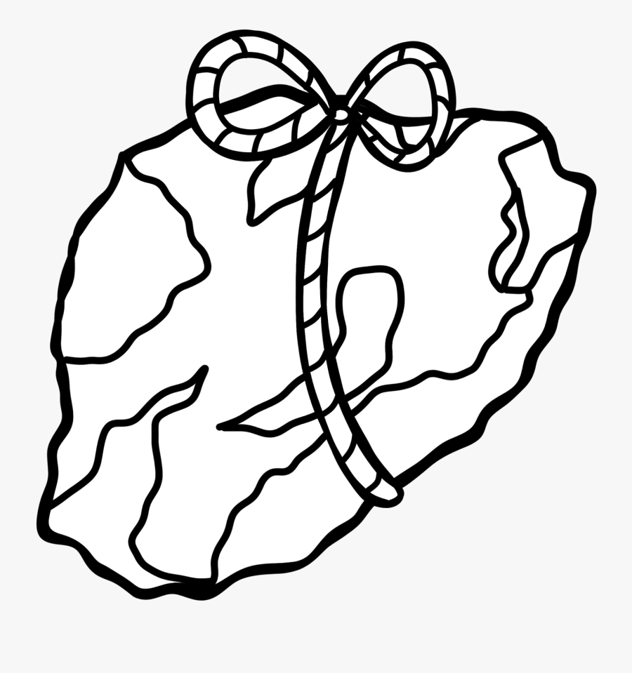 Lump Of Coal Clipart Black And White, Transparent Clipart