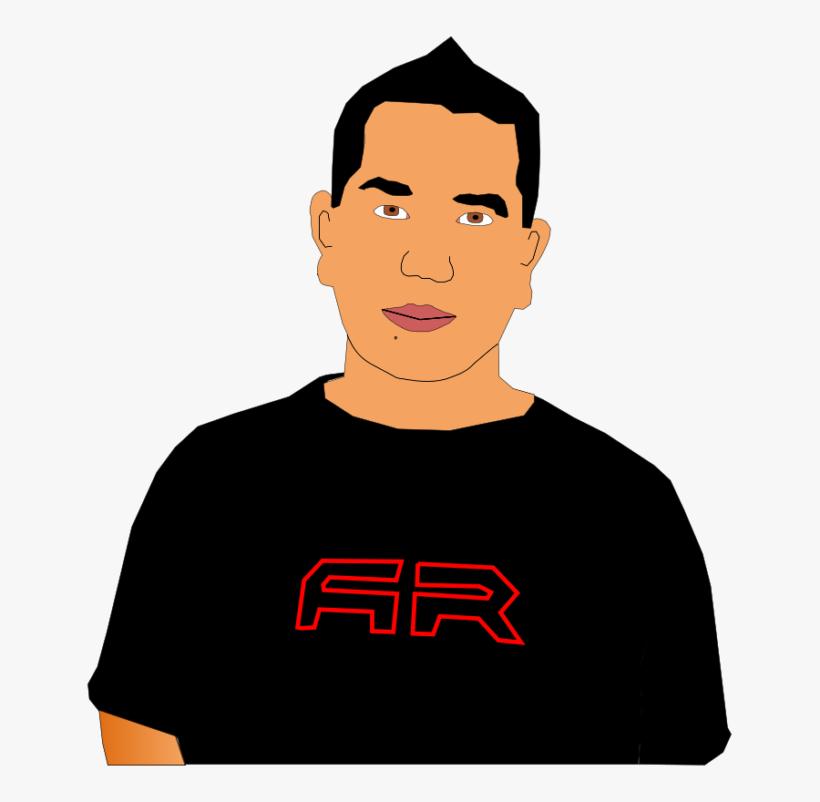 Football Referee Shirt - Clipart Osoba, Transparent Clipart