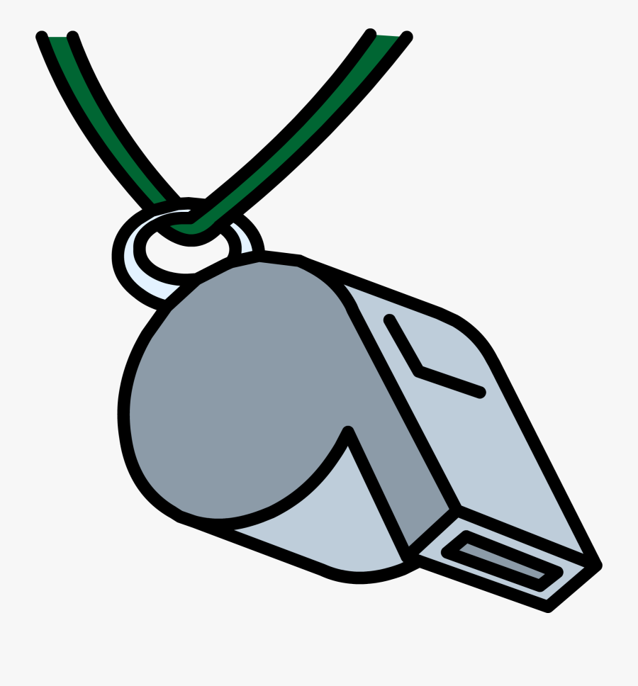 Transparent Referee Whistle Clipart - Whistle Clipart Png, Transparent Clipart