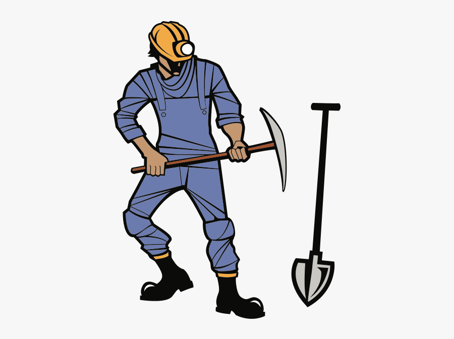 Standing,uniform,joint - Coal Miner Clipart, Transparent Clipart