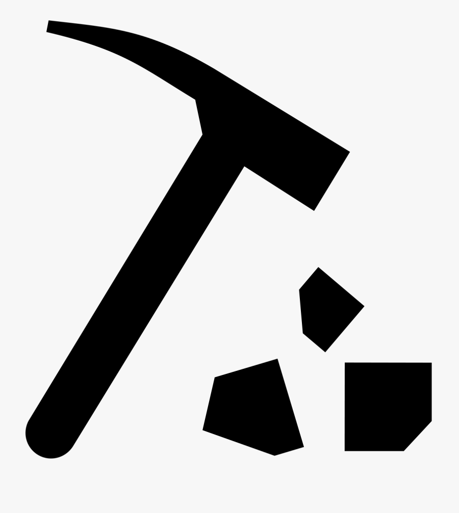 Coal Mining Computer Icons Geology Clip Art - Geology Hammer Png, Transparent Clipart