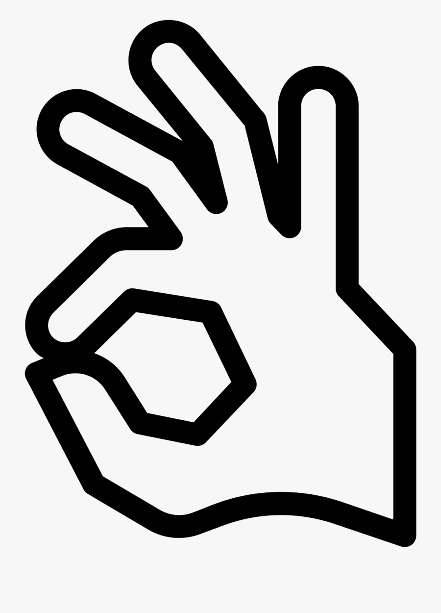 Clip Art Football Hand Signals, Transparent Clipart