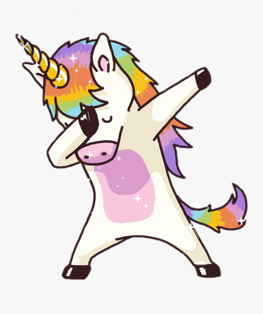 Transparent Get Well Soon Clipart - Unicornio Dab, Transparent Clipart