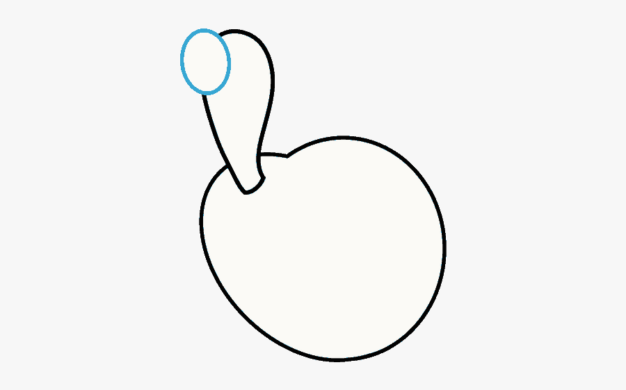 How To Draw A Cartoon Turkey In A Few Easy Steps - Illustration, Transparent Clipart