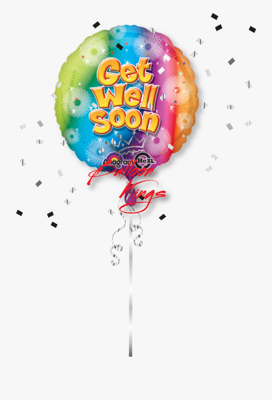 Get Well Soon Shooting Color - Welcome Home Balloon Transparent, Transparent Clipart