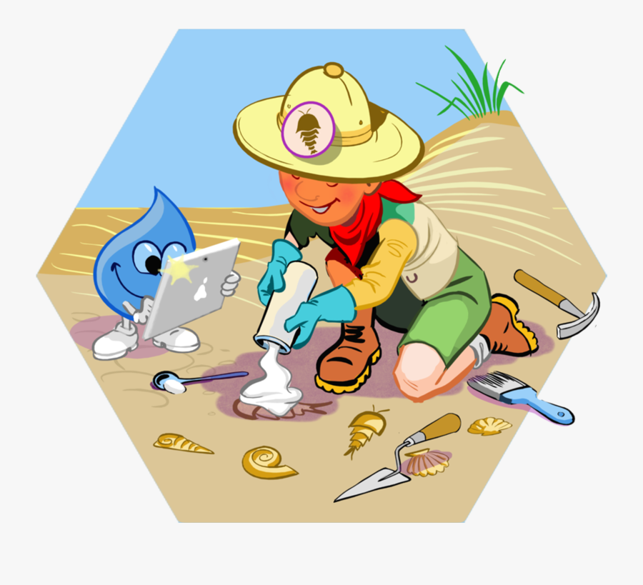 Fossil Clipart , Png Download - Animated Paleontology, Transparent Clipart