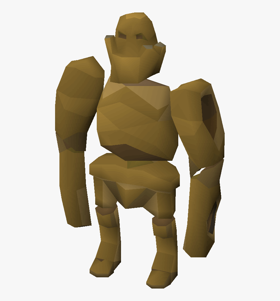 Rock Golem - Rock Golem Osrs, Transparent Clipart