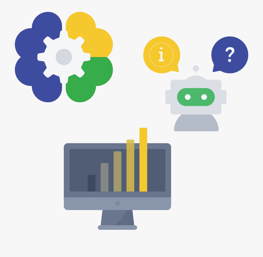 Clipart Royalty Free Chat Ai And Customer - Graphic Design, Transparent Clipart