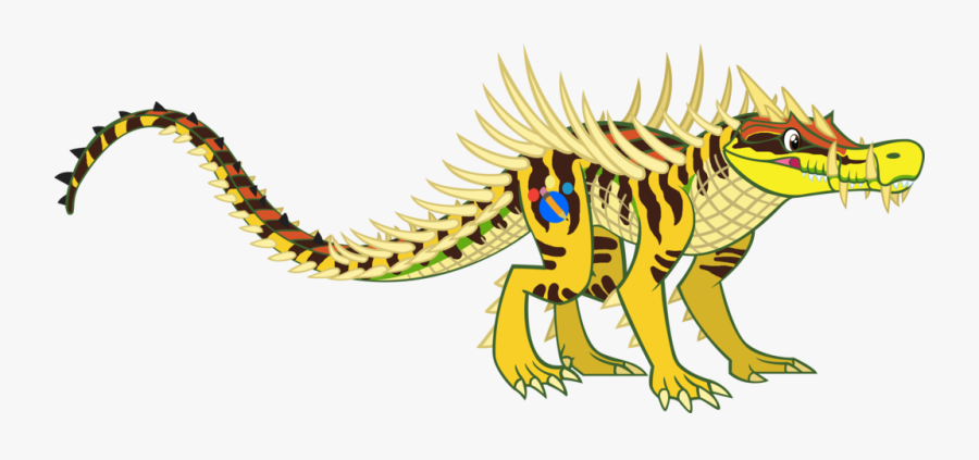 Kaprosuchus Jurassic World Alive, Transparent Clipart