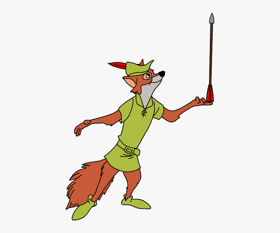 Robin Hood Clip Art Clipart Fox Robin Hood - Robin Hood Disne...