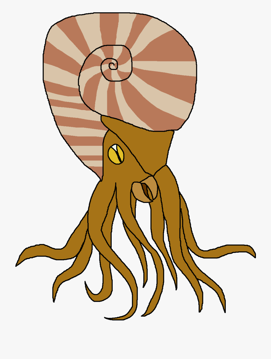 Shell Clipart Ammonite - Dinosaur Pedia Marine Reptiles, Transparent Clipart