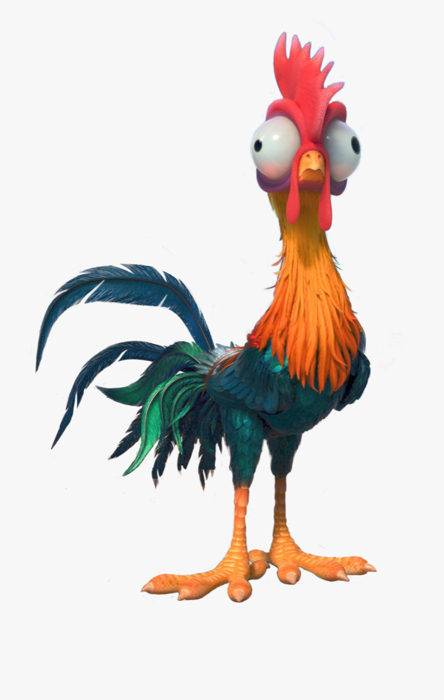 Clip Art Name Of Chicken In Moana - Hei Hei Png, Transparent Clipart