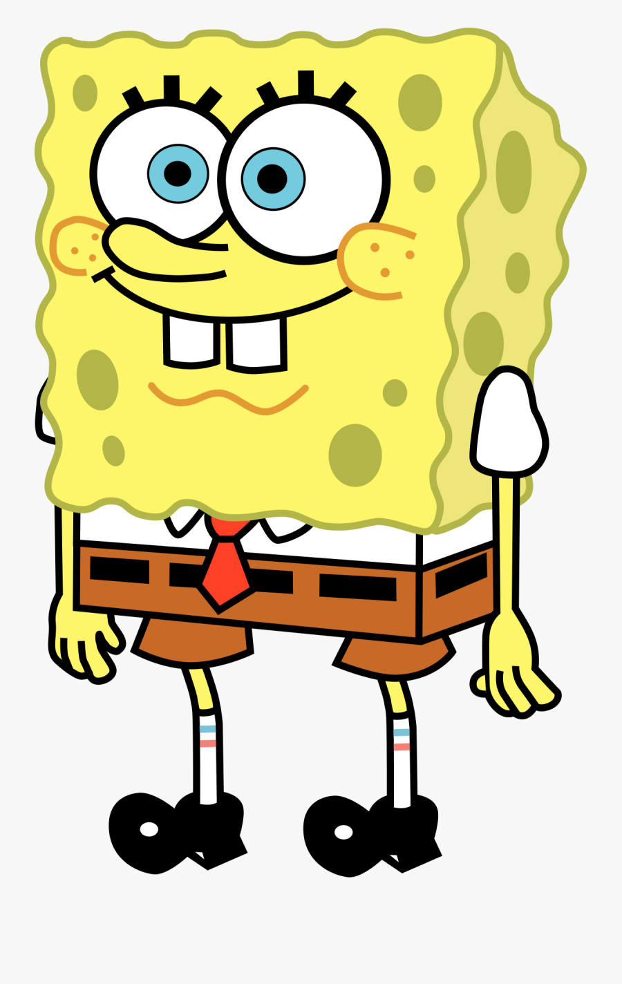 Spongebob Squarepants Cartoon Characters, Transparent Clipart