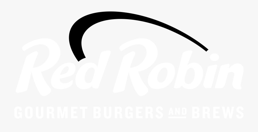 Red Robin Logo Black And White Clipart , Png Download, Transparent Clipart