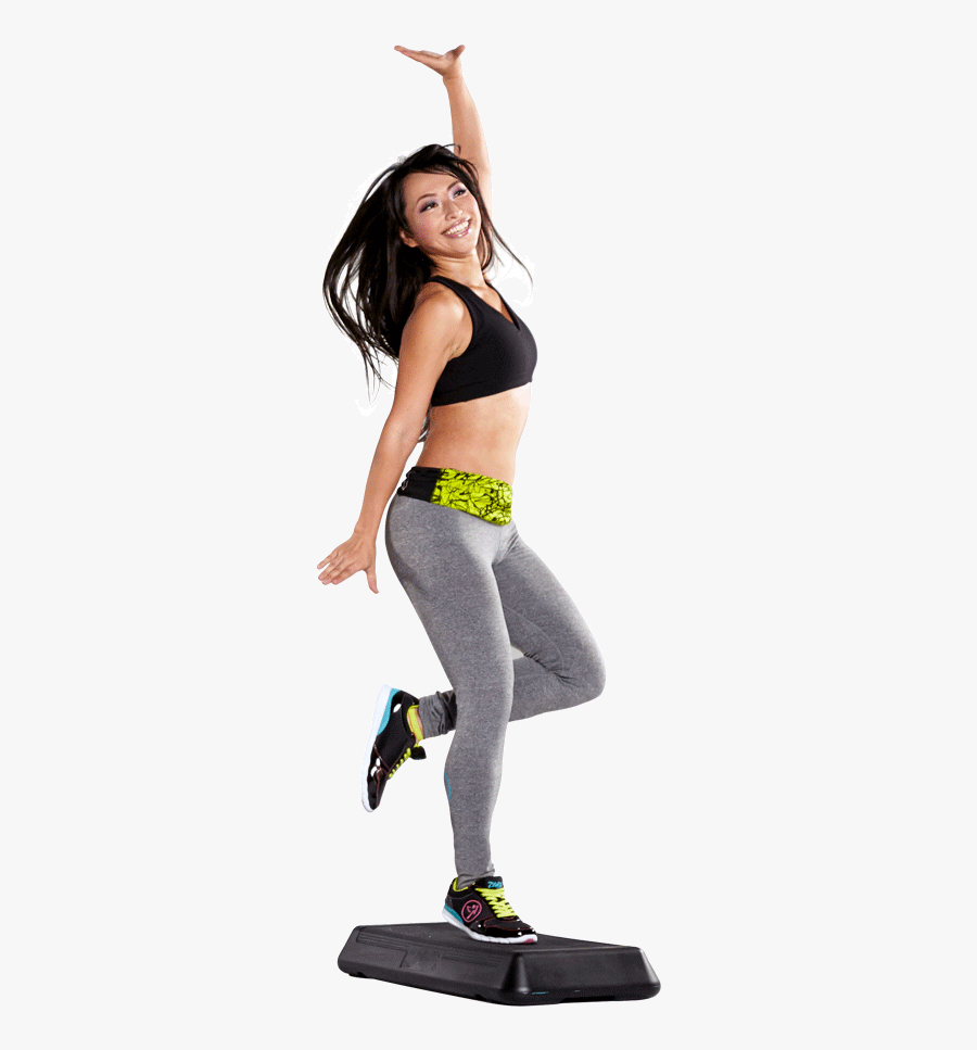Body Step Png - Dancing Women Zumba Png, Transparent Clipart
