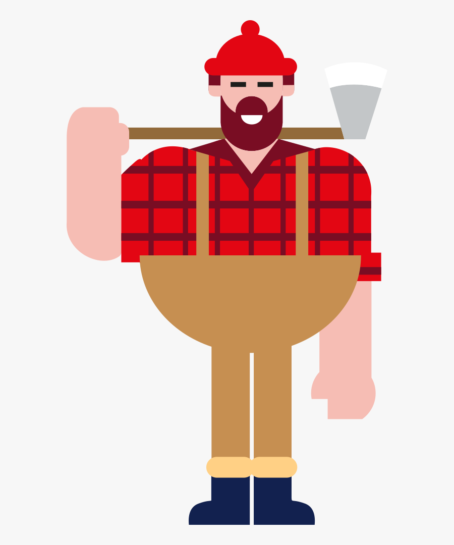 Lumberjack - Lumberjack Clipart, Transparent Clipart