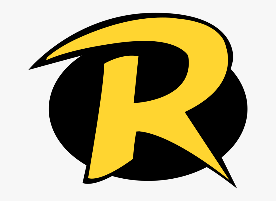 #robin #symbol #batmanandrobin - Teen Titans Robin Logo, Transparent Clipart