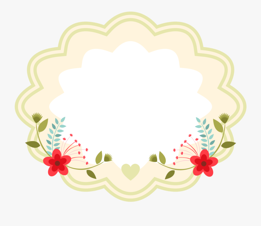 Transparent Moldura Arabesco Png - Plaquinha Floral Png, Transparent Clipart