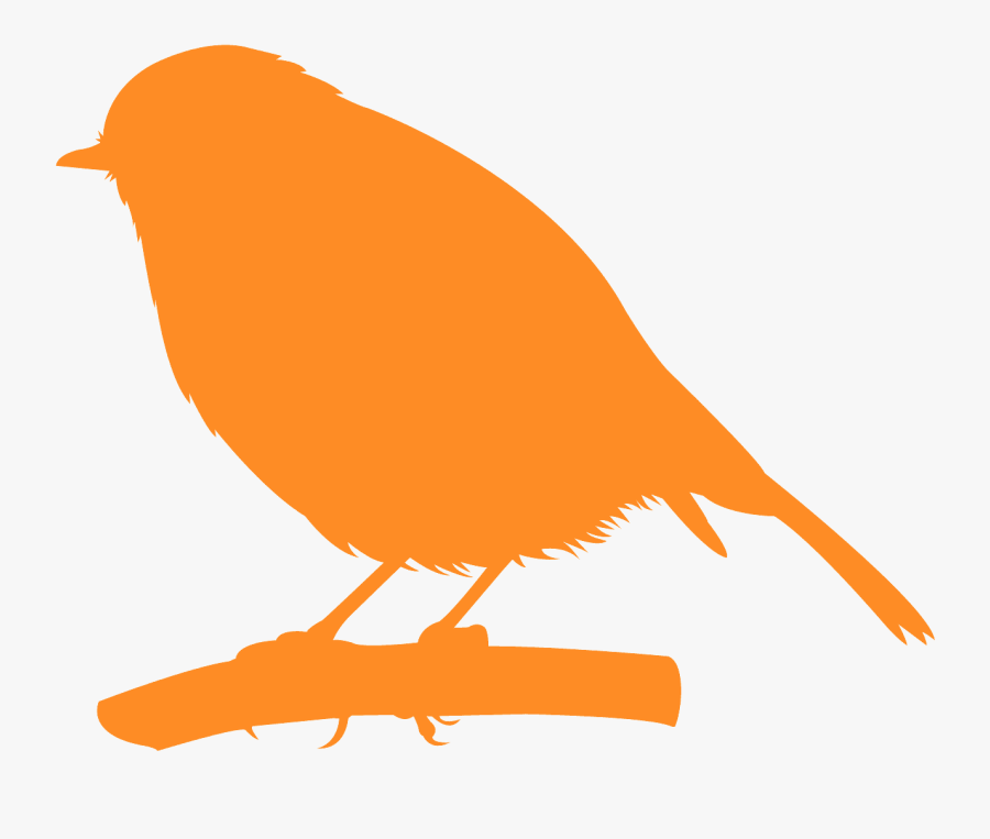 Bird Silhouette Green, Transparent Clipart