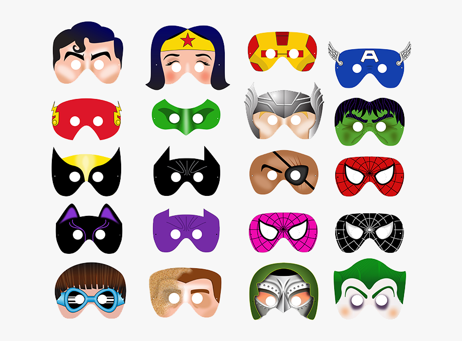 Mask Superhero Robin Batman Download Hq Png Clipart - Superhero Mask Free Clip Art, Transparent Clipart