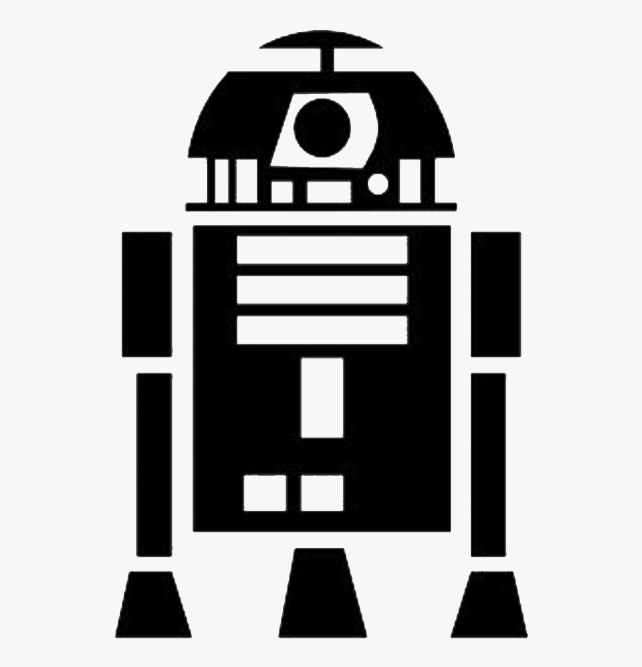 Tt&j Cricut Star Wars R2d2 - R2 Star Wars Vector, Transparent Clipart