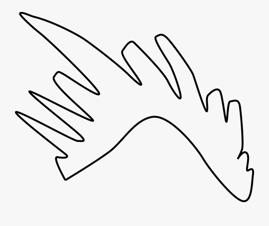 Free Clip Art "conodont - Line Art, Transparent Clipart