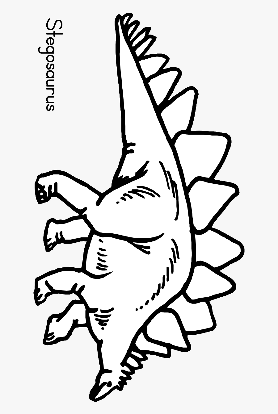Fossil Colouring Sheet Frames Illustrations Hd Images - Dinosaur Coloring Pages Free, Transparent Clipart