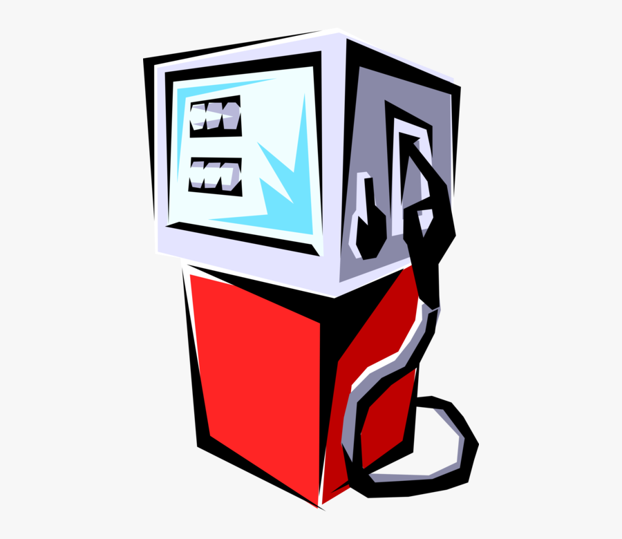 Transparent Gasoline Pump Clipart - Gas Pump Clip Art, Transparent Clipart