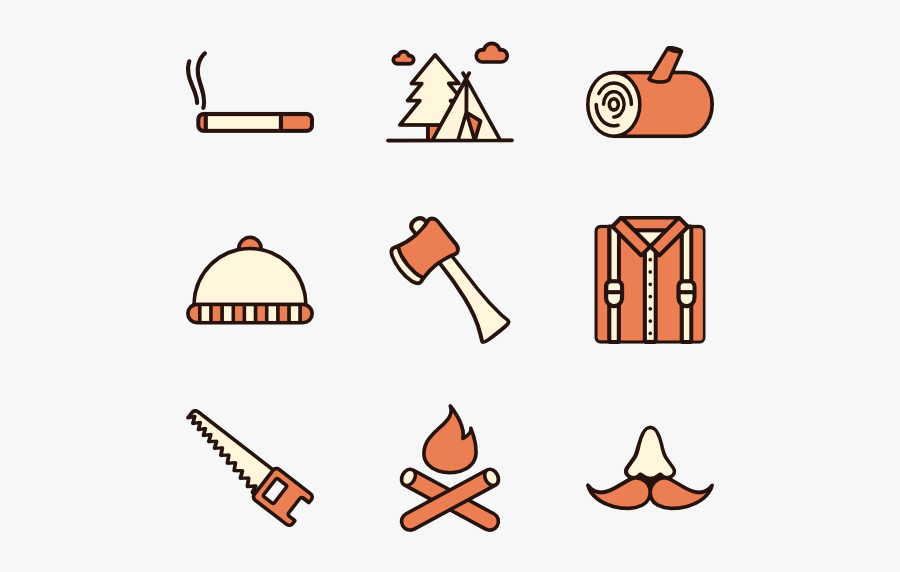 Clip Art Lumberjack Vector - Lumber Jack Png, Transparent Clipart