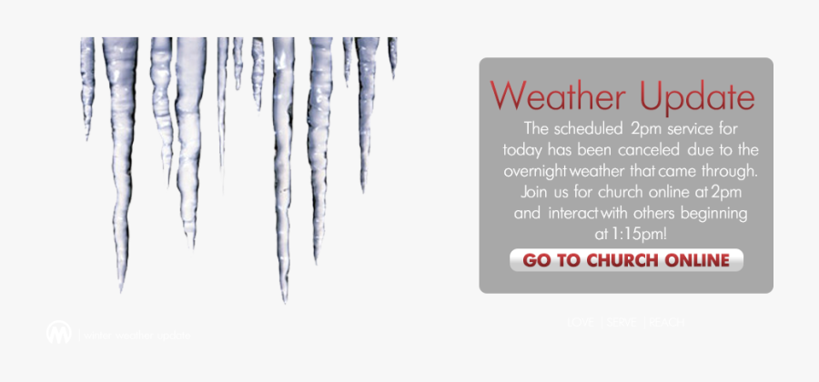 Weatherslider - Icicles - Icicles, Transparent Clipart