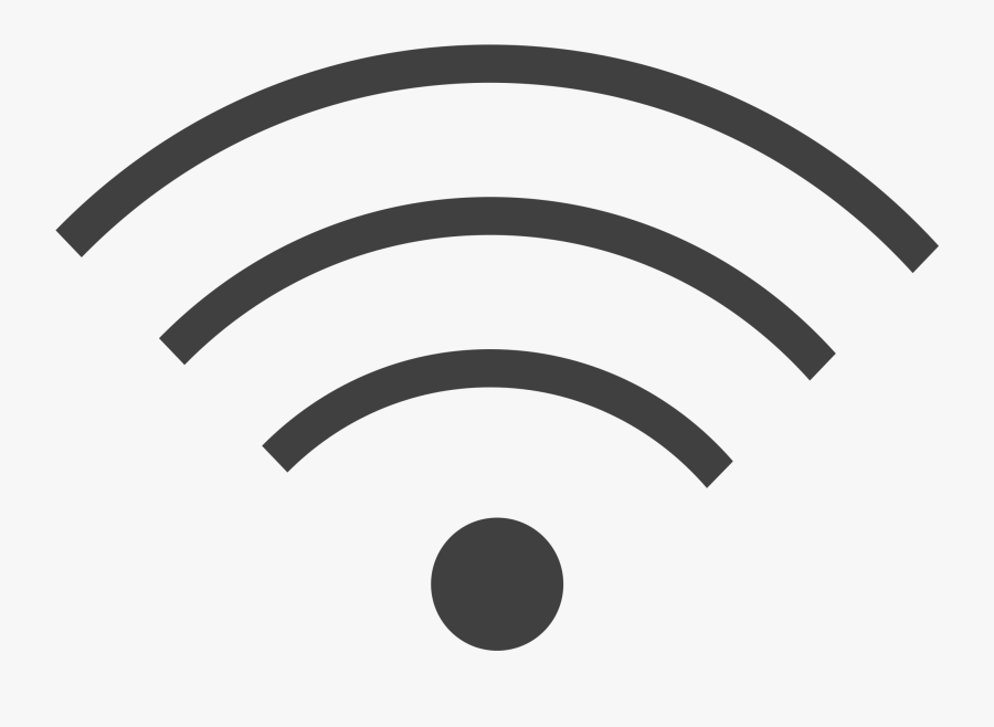 Wifi Icon Clipart - Circle, Transparent Clipart