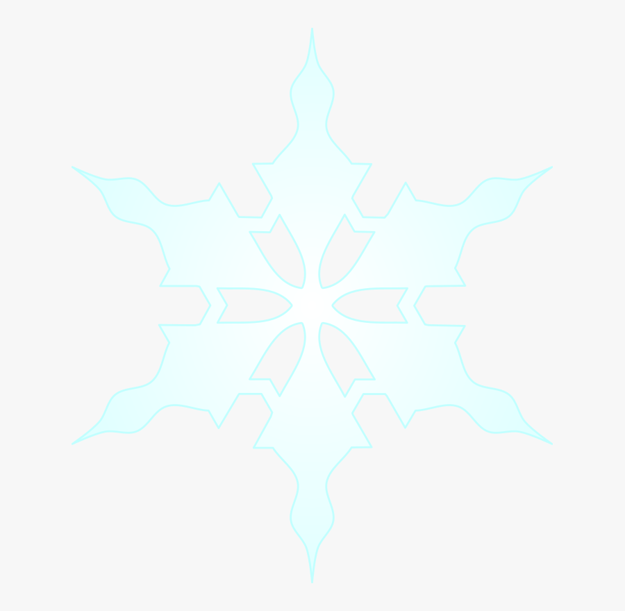 Black Snowflake Clipart - كابلات السعودية, Transparent Clipart