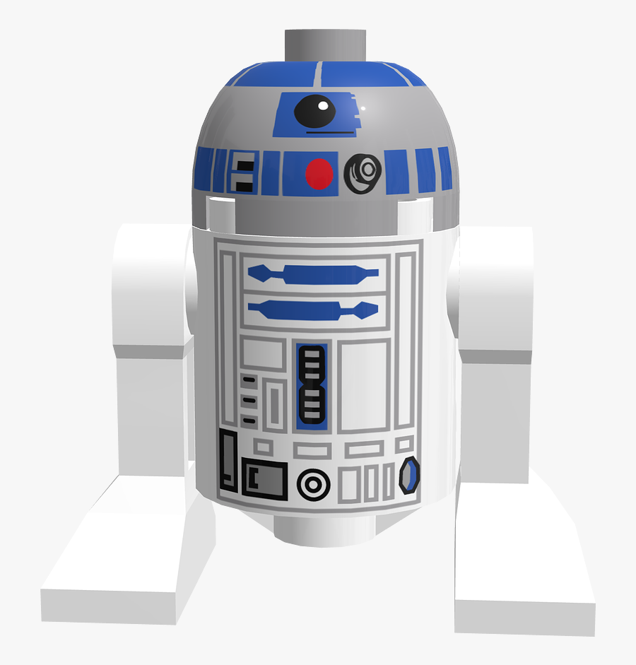 R2-d2 - Lego Star Wars Characters R2d2, Transparent Clipart