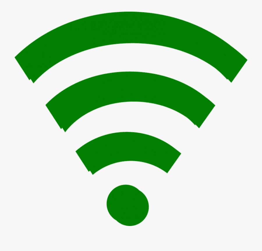 Wifi Icon - Wifi Green Png, Transparent Clipart