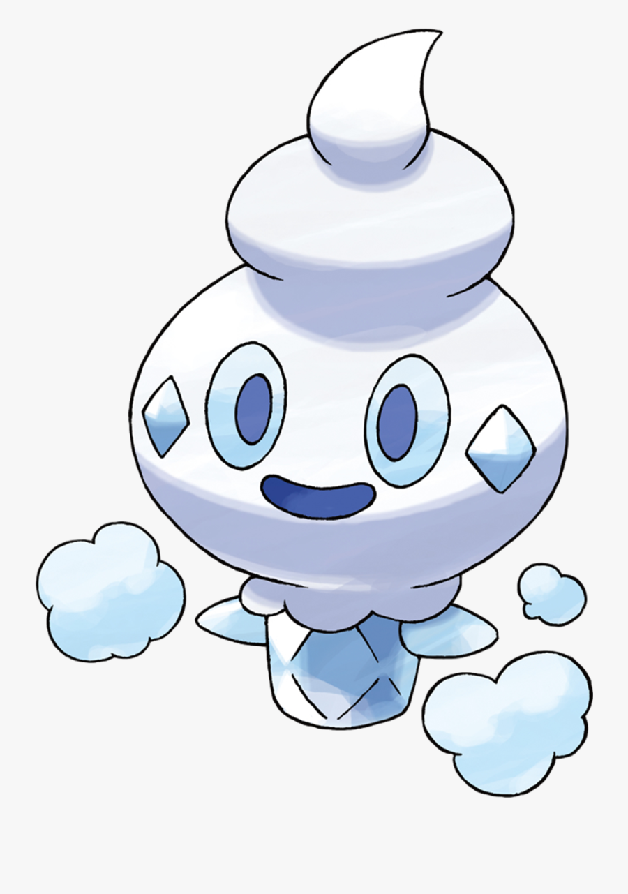Vanillite Pok Mon - Vanillite Pokemon, Transparent Clipart