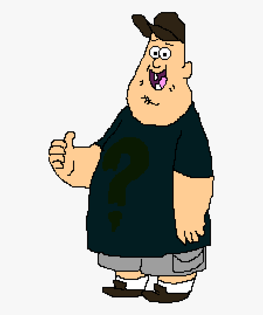 Draw Soos From Gravity Falls Clipart , Png Download - Gravity Falls Characters Soos, Transparent Clipart