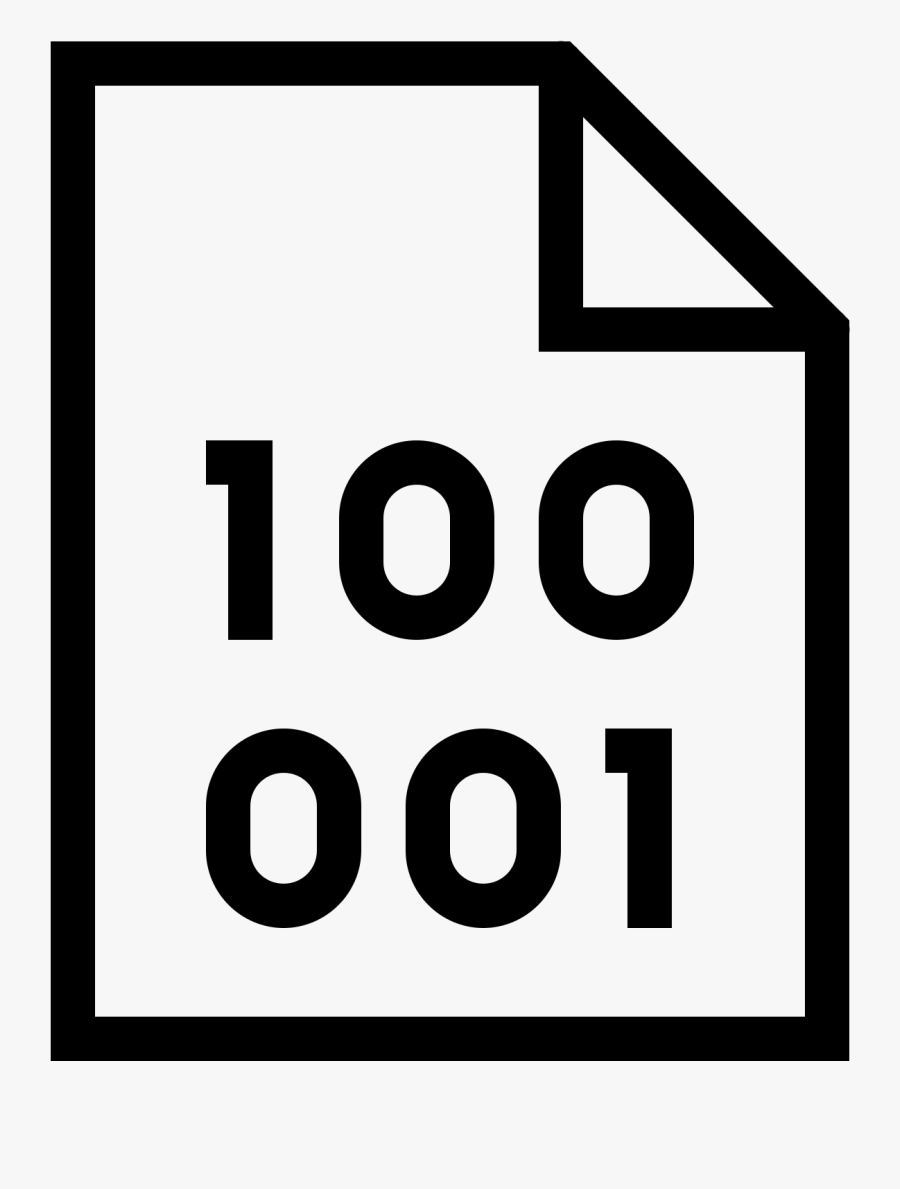 Binary Clipart Fingerprint - Sign, Transparent Clipart