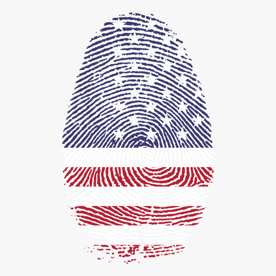 America Art Fingerprint - Fibonacci Spiral Fingerprint, Transparent Clipart
