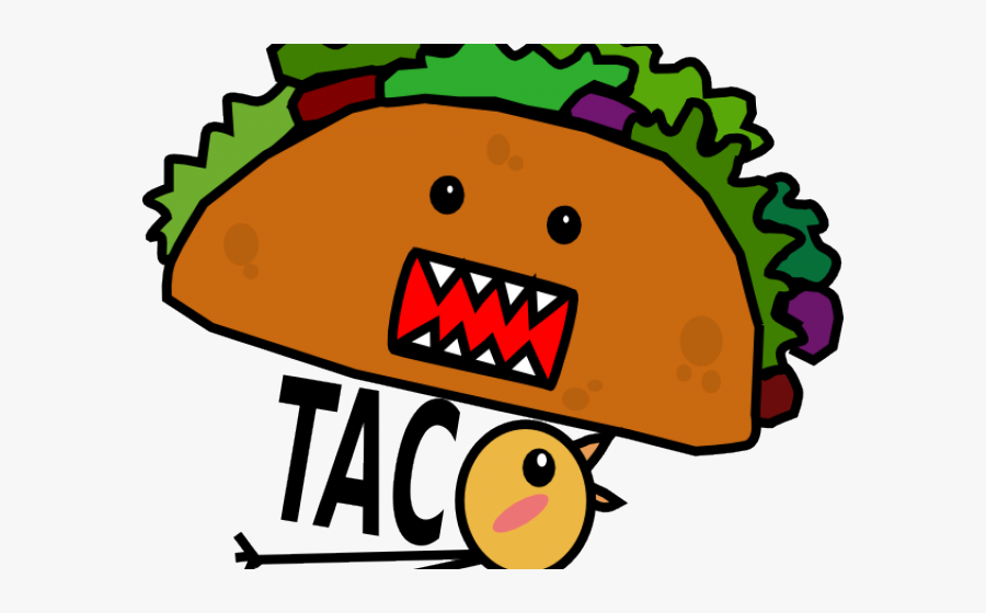 Taco Clipart Transparent Background - Cartoon Tacos, Transparent Clipart