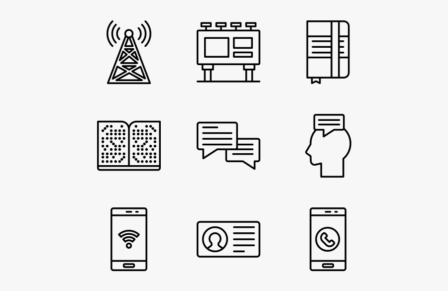 Communication - Free Time Activities Png, Transparent Clipart